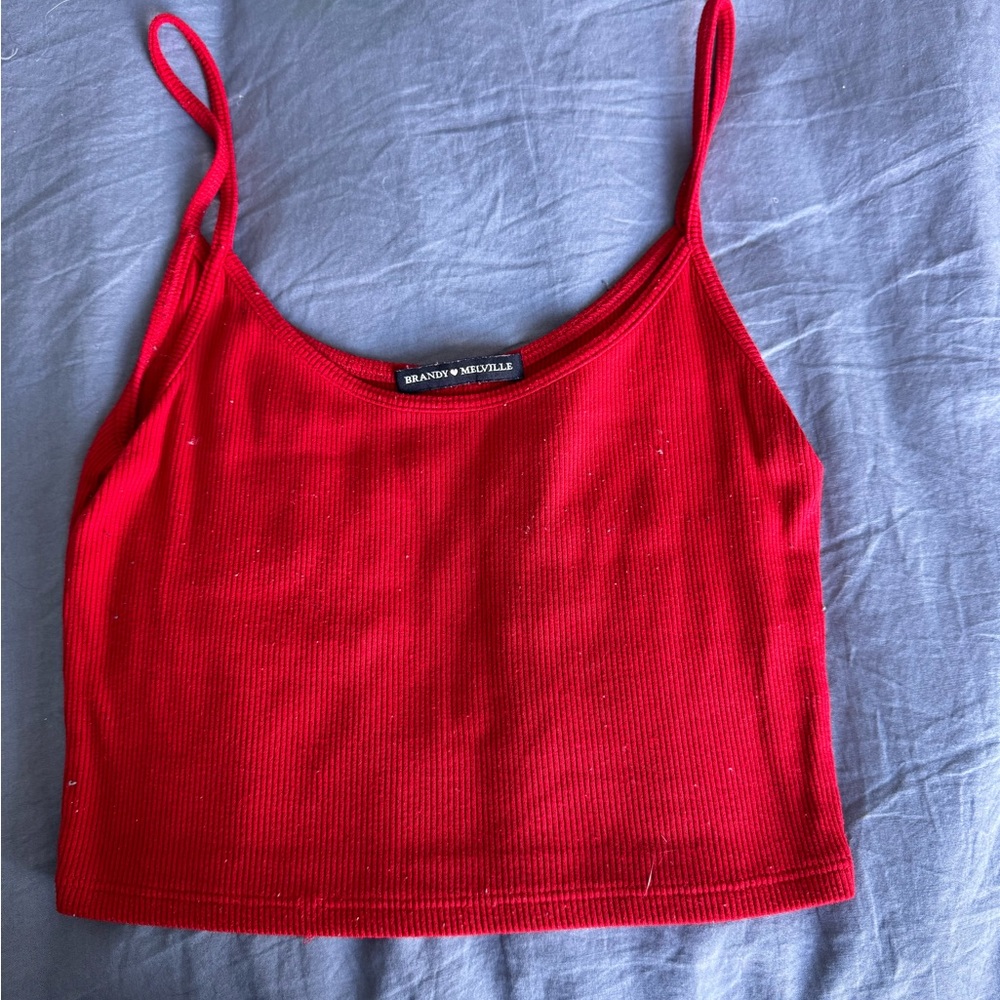 red brandy tank